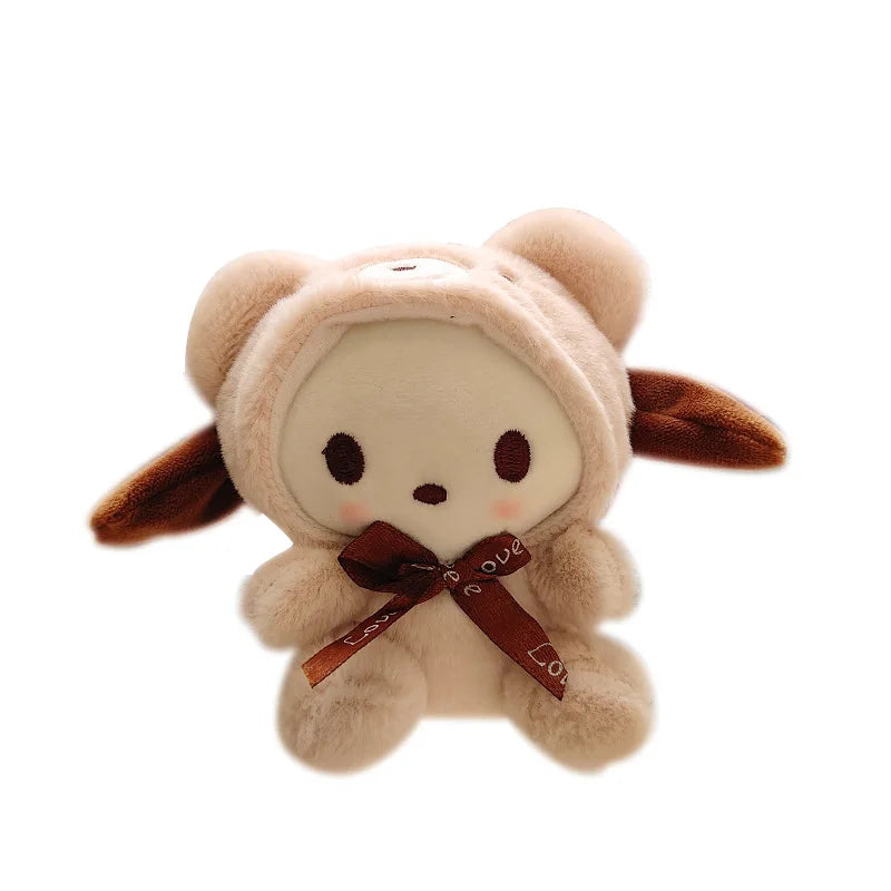 HKM-437971 Jiumaishop My Melody Plush Keychain Soft Stuffed Doll - Adorable Portable Toy for All Ages