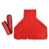 HKM-4380093 Super Absorbent Dog Towel Bathrobe for Medium and Large Dogs - Adjustable Fit and Easy Wear