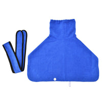 HKM-4380093 Super Absorbent Dog Towel Bathrobe for Medium and Large Dogs - Adjustable Fit and Easy Wear