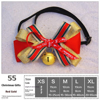 HKM-4380989 Pet Holiday Dress Up Scarf with Butterfly Bow Tie - Various Festive Colors Available