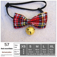 HKM-4380989 Pet Holiday Dress Up Scarf with Butterfly Bow Tie - Various Festive Colors Available