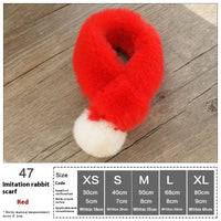 HKM-4380989 Pet Holiday Dress Up Scarf with Butterfly Bow Tie - Various Festive Colors Available