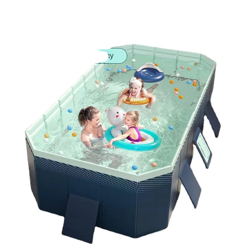 HKM-438163 Large Portable Adult Inflatable PVC Outdoor Swimming Pool for Recreation