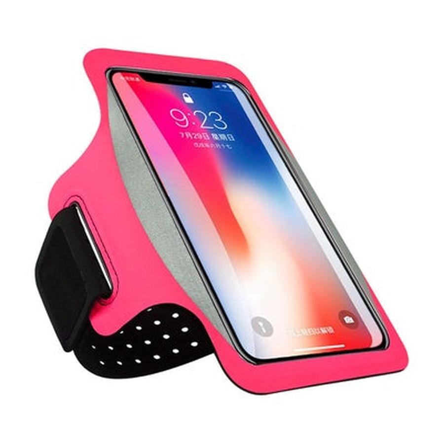HKM-438163 Running Armband Phone Case for 6.8'' Devices – Sweatproof, Lightweight, with Card Slot and Touch Screen Compatibility
