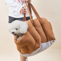 HKM-4382653 Portable Dog and Cat Safety Seat - Versatile Pet Carrier Backpack for Front Passenger Seat