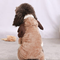 HKM-4384573 Cozy Cartoon Coral Fleece Dog Costumes for Autumn and Winter