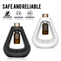 HKM-438483 Mini Pure Nebulizing Essential Oil Aroma Diffuser - Portable Waterless Humidifier for Home Use