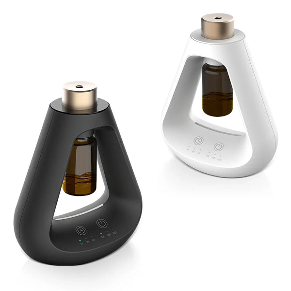 HKM-438483 Mini Pure Nebulizing Essential Oil Aroma Diffuser - Portable Waterless Humidifier for Home Use