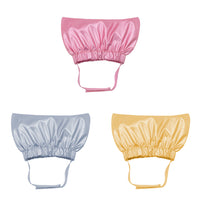 HKM-4385213 Adjustable Waterproof Shower Cap for Cats and Dogs - Monochrome Design in Silver, Pink, Gold