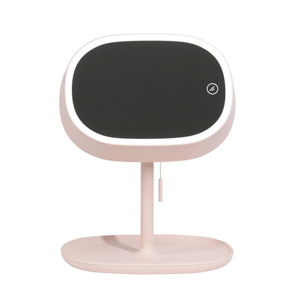 HKM-438547 Portable Foldable LED Makeup Mirror with Touch Control, Ideal for Home and Travel