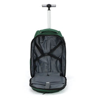 HKM-438611 Custom Carry-On Trolley Backpack with Wheels for Air Travel