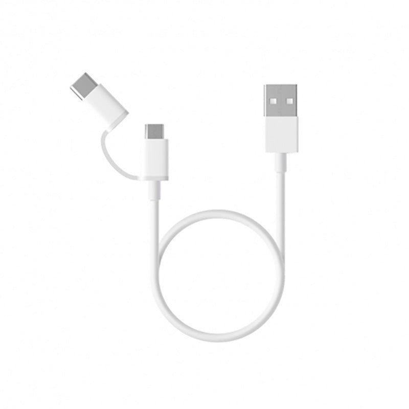 HKM-438675 Dual-Connector 1m High-Speed Multi-Head Charging Cable for Android Phones