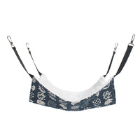 HKM-4387773 Breathable Cotton Linen and Lamb Velvet Pet Hammock, Multiple Sizes Available