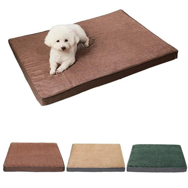 HKM-439123 Memory Foam Pet Mat for Cats & Dogs – Soft, Removable Cushion for Easy Cleaning, Multiple Sizes Available