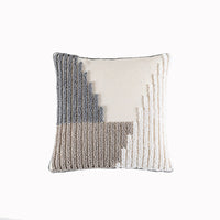 HKM-439123 Tufted Loop Pile Pillowcase - Minimalist Cotton Cushion Cover in Various Sizes