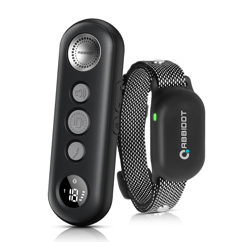 HKM-4391613 Remote Control Anti-Barking Collar with Sound, Vibration, and Electric Shock Modes