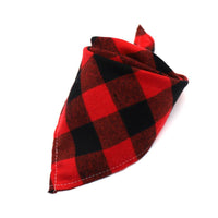 HKM-439187 Thick Cotton Flannel Triangle Scarf - 40x40x58cm