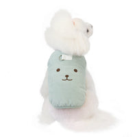 HKM-4392509 Cozy Cotton Pet Dog Vest with Bear Embroidery for Autumn and Winter