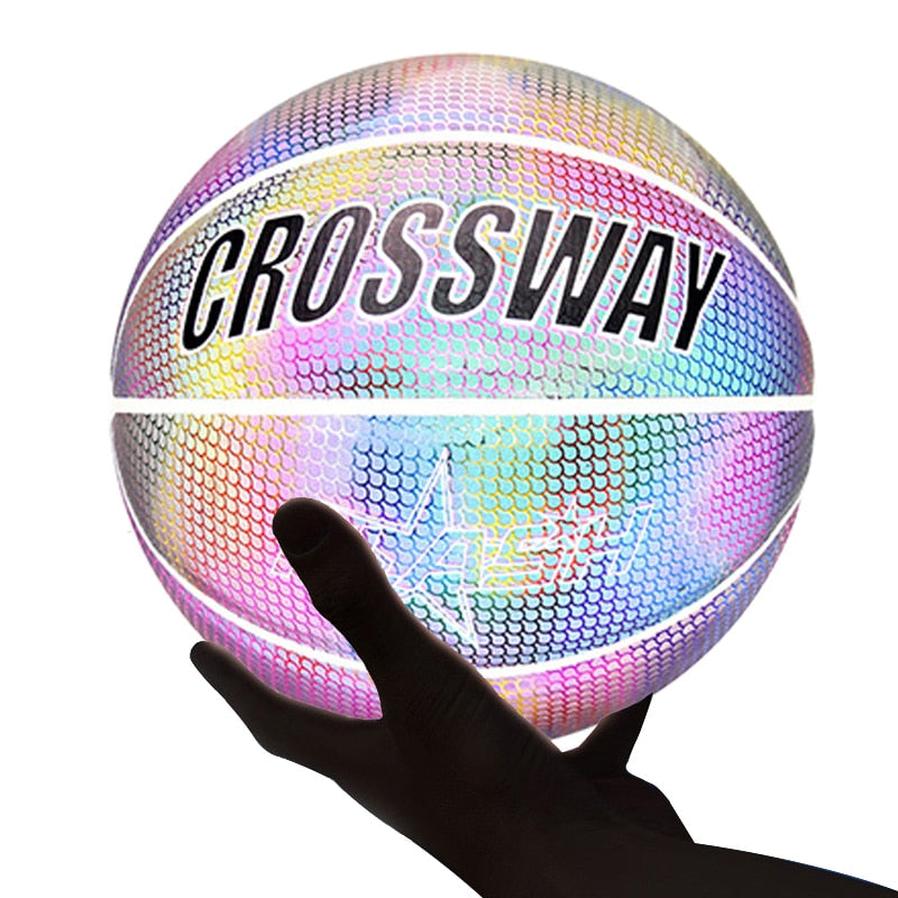 HKM-439315 Luminous Reflective Basketball for Enhanced Visibility and Performance