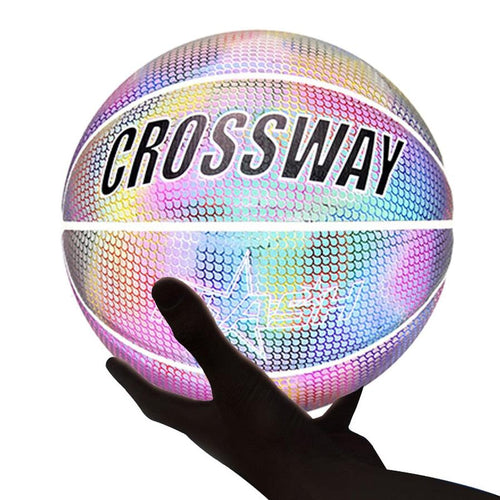 HKM-439315 Luminous Reflective Basketball for Enhanced Visibility and Performance