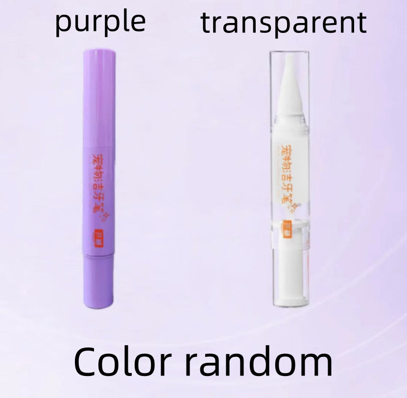 HKM-4393789 Pet Toothbrush Pen for Dogs and Cats ¨C Tartar Cleaning and Teeth Whitening Formula, 5ml