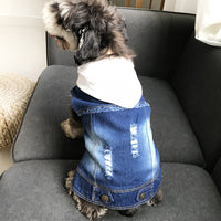 HKM-4394301 Washed Denim Casual Vest in Blue and Black, Sizes S to 4XL