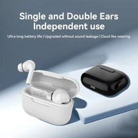 HKM-439443 True Wireless Earphones E17 with Bluetooth 5.3, Waterproof In-Ear Headset, Built-in Microphone for Gaming and Phone Use