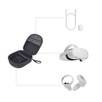 HKM-439507 Compact Storage Bag for Oculus Quest / Quest 2 VR System - Lightweight Carrying Case