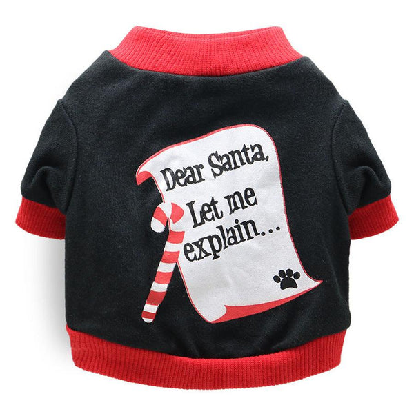 HKM-439507 Festive Cotton T-Shirt for Dogs - Available in XS, S, M, L Sizes
