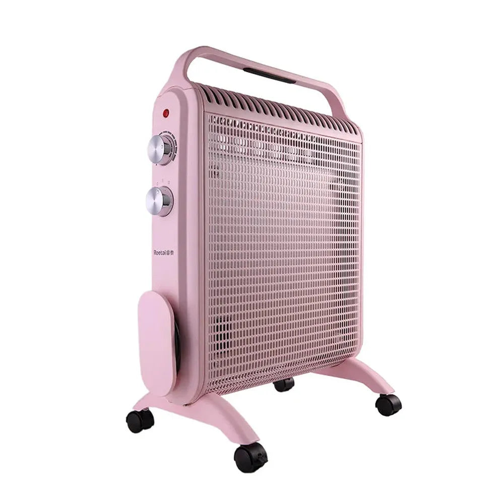 HKM-439635 Silent 2000W Portable Infrared Convector Heater with Tip Over and Overheat Protection for Indoor Use