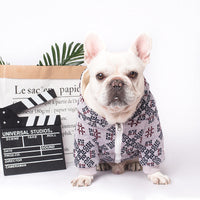 HKM-4396989 Casual Cotton Teddy Dog Pattern Pet Clothes in Red and Green, Sizes S to XXL