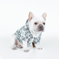 HKM-4396989 Casual Cotton Teddy Dog Pattern Pet Clothes in Red and Green, Sizes S to XXL