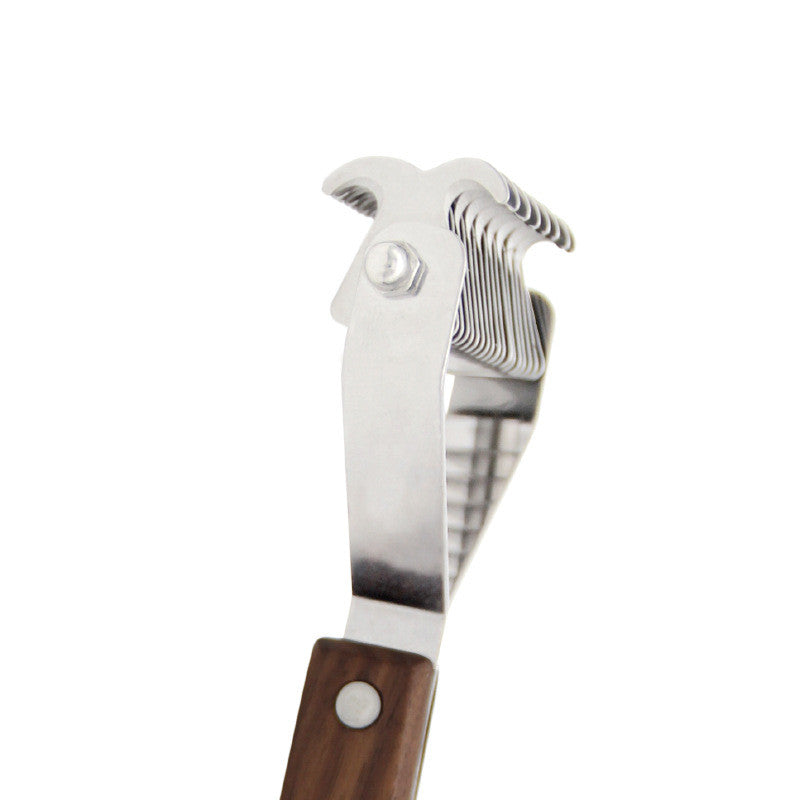 HKM-4397501 Wooden Dog Comb in Beech and Walnut Varieties, Multiple Sizes Available
