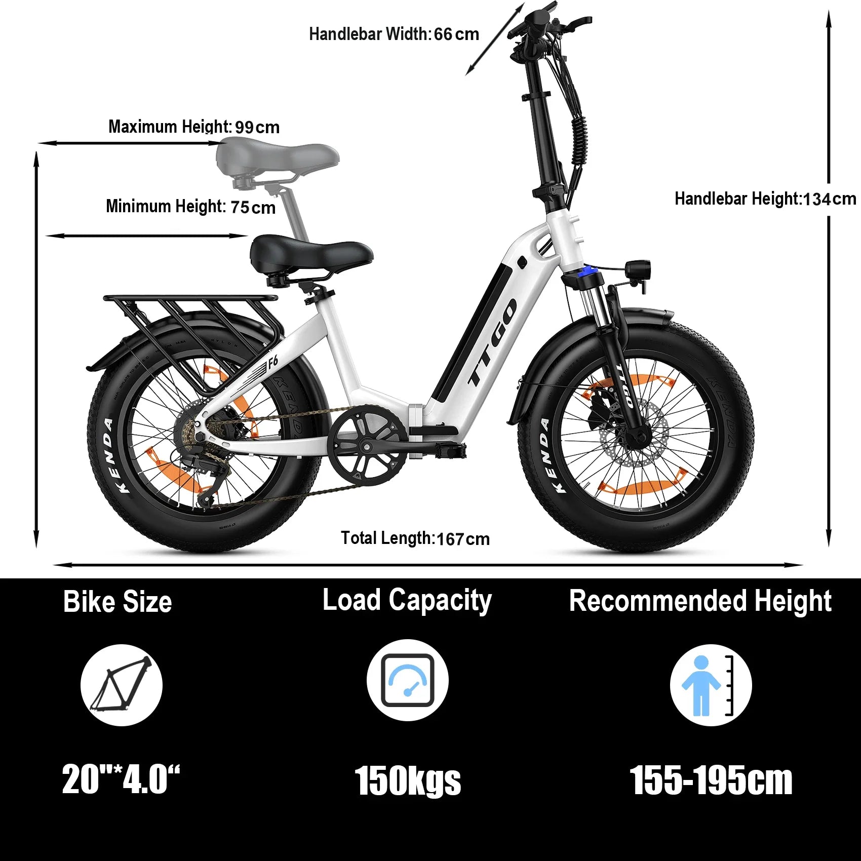 HKM-439763 Electric Fat Tire City Bike, 20 Inch, 250W Rear Hub Motor, 7-Speed, 48V Lithium Battery, Hydraulic Disc Brake, Eco-Friendly