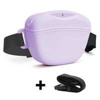 HKM-4398141 Portable Silicone Dog Training Waist Bag with Belt - Multiple Colors Available