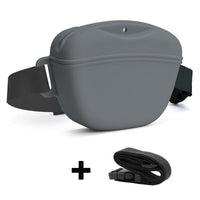 HKM-4398141 Portable Silicone Dog Training Waist Bag with Belt - Multiple Colors Available