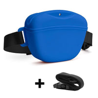 HKM-4398141 Portable Silicone Dog Training Waist Bag with Belt - Multiple Colors Available
