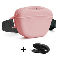 HKM-4398141 Portable Silicone Dog Training Waist Bag with Belt - Multiple Colors Available