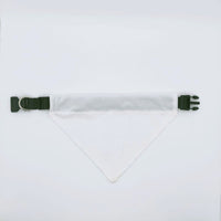 HKM-4399165 Personalized Adjustable Thermal Transfer Dog Scarf - Casual Style, Multiple Sizes Available