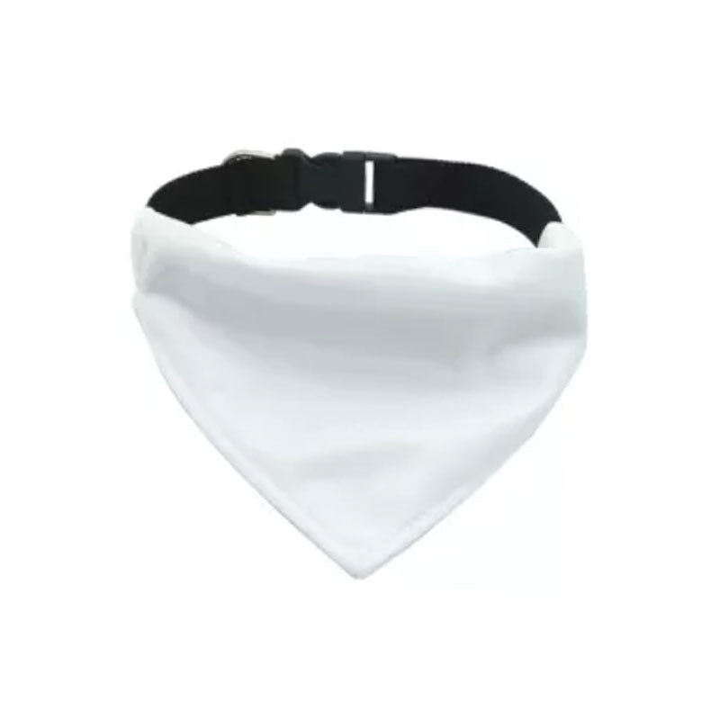 HKM-4399165 Personalized Adjustable Thermal Transfer Dog Scarf - Casual Style, Multiple Sizes Available