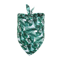 HKM-4399293 Tropical Wind Floral Pet Drool Towel for Small to Large Dogs - Polyester Fabric