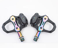 HKM-439955 Aluminum Alloy Bicycle Pedals with Smooth Bearing Lock Design