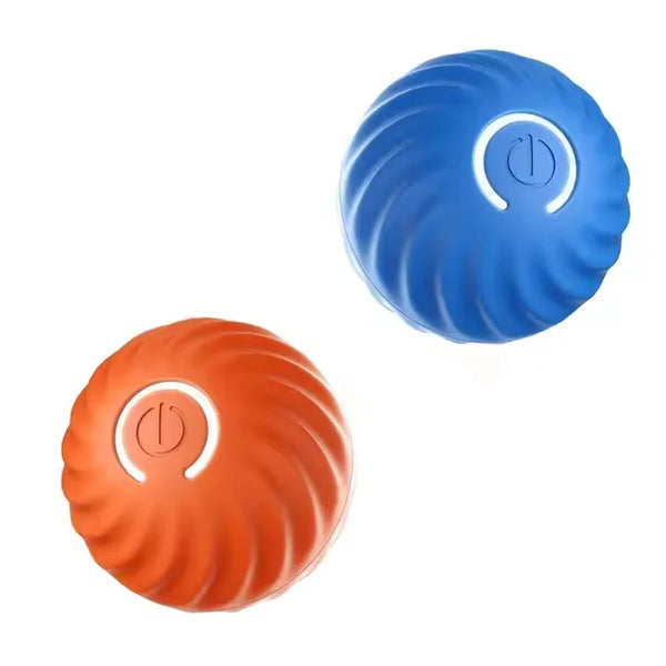 HKM-439955 Automatic Rolling Cat Ball Toy - Interactive Smart Electric Toy for Cats and Dogs
