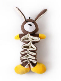 HKM-4401341 Plush Pet Toy: Cotton and Linen Dog Toys in Koala, Kangaroo, and Hippo Designs