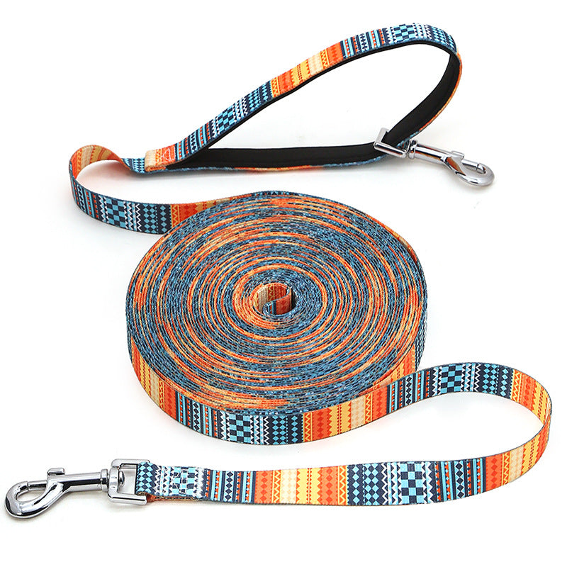 HKM-4401469 Pet Traction Rope for Dogs - Length Options Up to 15 Meters, Polyester Training Leash for All Sizes