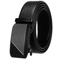 HKM-440147 Genuine Leather Men's Belt with Removable Buckle - Model Ly36-24683-5