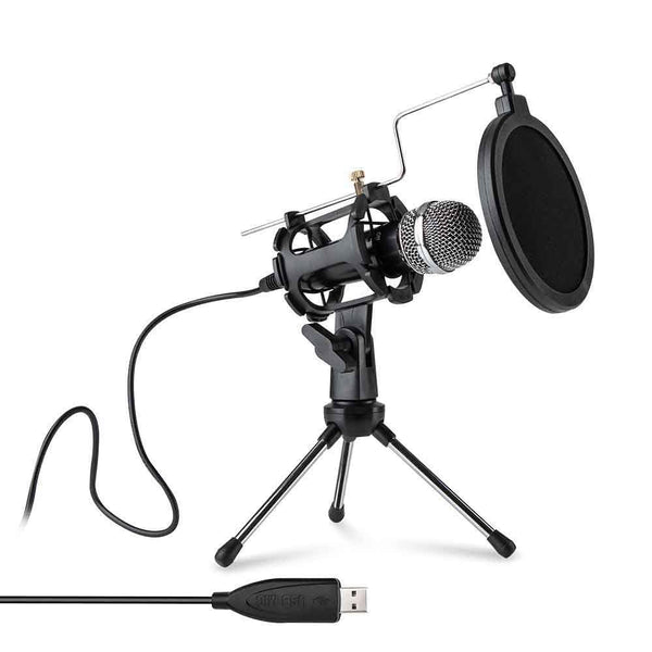 HKM-440147 Omnidirectional Microphone for PC, PS4, PS5, and Notebooks with 2m Cable