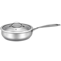 HKM-440147 Stainless Steel Non-Stick Cooking Pot Set - 8 Piece Cookware Collection