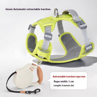 HKM-4402237 Adjustable Dog Leash with Chest Strap and Lead Rope in Various Colors