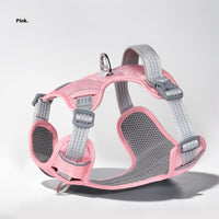 HKM-4402237 Adjustable Dog Leash with Chest Strap and Lead Rope in Various Colors